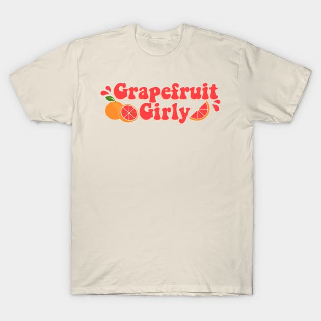 Grapefruit Girly T-Shirt by maya-reinstein
